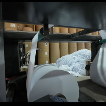 Vente à chaud 54G 58g 70g Lwc papier Magazines publicité Poids léger PE papier enduit