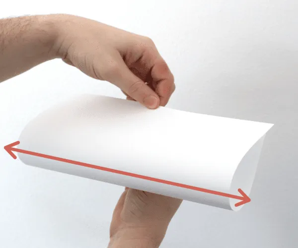 Pourquoi la direction des grains dans le papier est-elle importante?