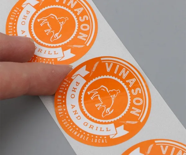 Papier industriel et étiquette